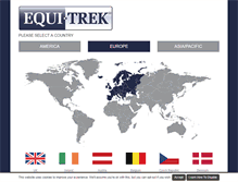 Tablet Screenshot of equi-trek.com